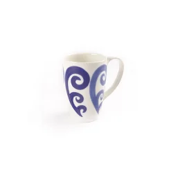 Themis Z Dinnerware|Athenee Two Tone Blue Peacock Mug
