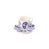 Themis Z Dinnerware|Athenee Two Tone Blue Peacock Espresso Cup