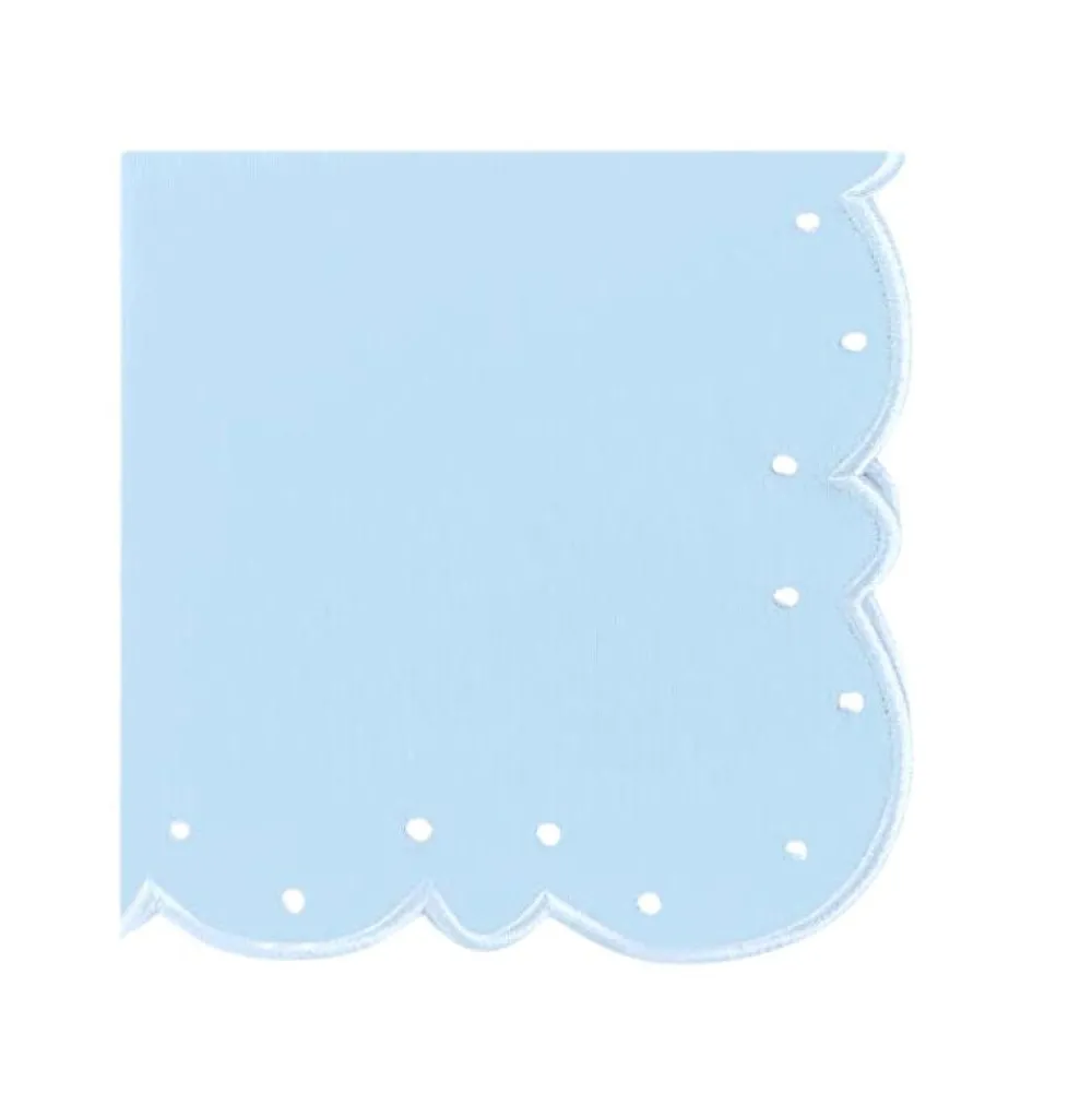 Flying Sheep Country Place Settings & Linens|Ava Napkin - Blue, Set of 4