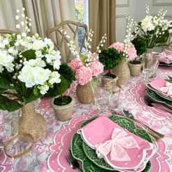 Flying Sheep Country Place Settings & Linens|Ava Napkin - Pink, Set of 4