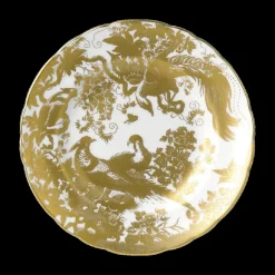 Royal Crown Derby Dinnerware|Aves Dinnerware in Gold
