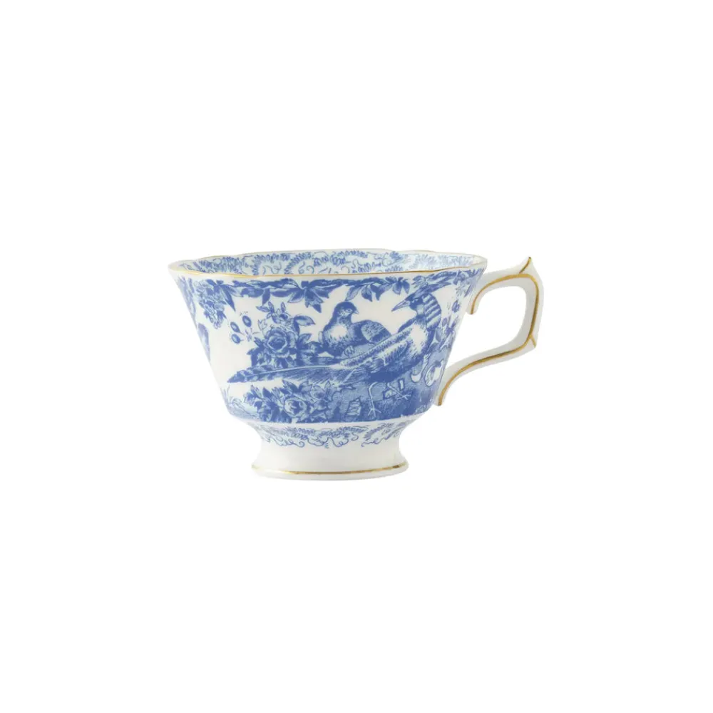 Royal Crown Derby Glassware|Aves Drinkware in Blue