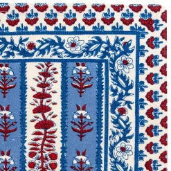 Couleur Nature Place Settings & Linens|Avignon Tea Towels Red & Blue, Set of 3