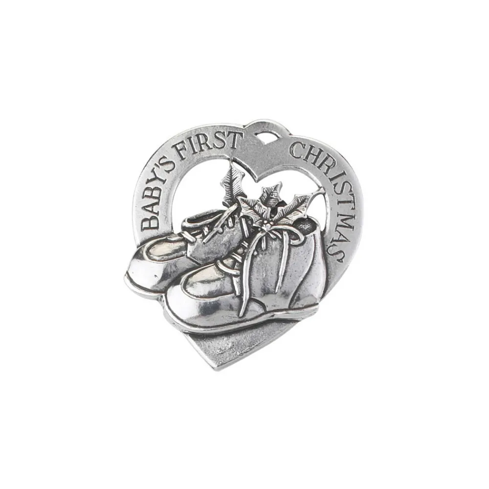 Salisbury Home|Silver|Baby's First Christmas Ornament