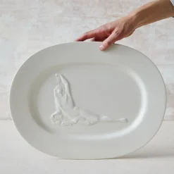 Issy Granger Dinnerware|Bacchus Ceramic Serving Plate