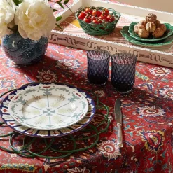 Cabana Glassware|Balloton Water Glass in Blue