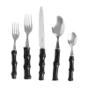 Juliska Flatware|Bamboo Black Flatware