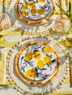 Maison Margaux Dinnerware|Bamboo Dinner Plate