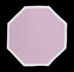 Elizabeth Lake Place Settings & Linens|Bamboo Placemat in Lilac & White, Set of 2