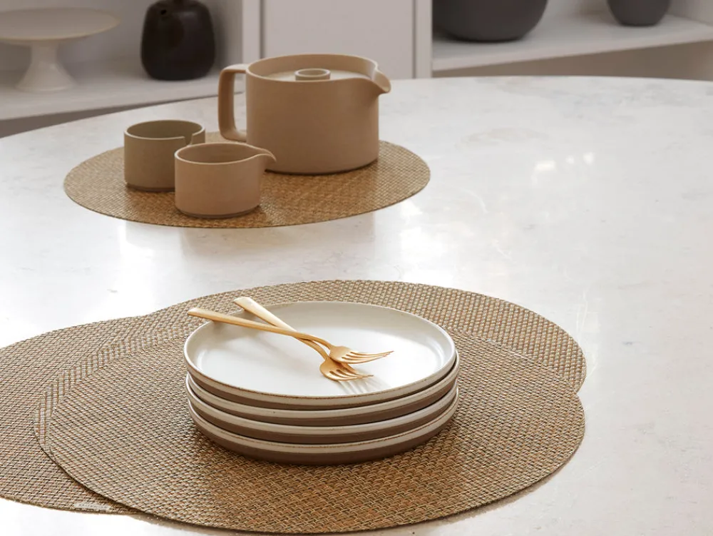 Chilewich Place Settings & Linens|Basketweave Round Placemat