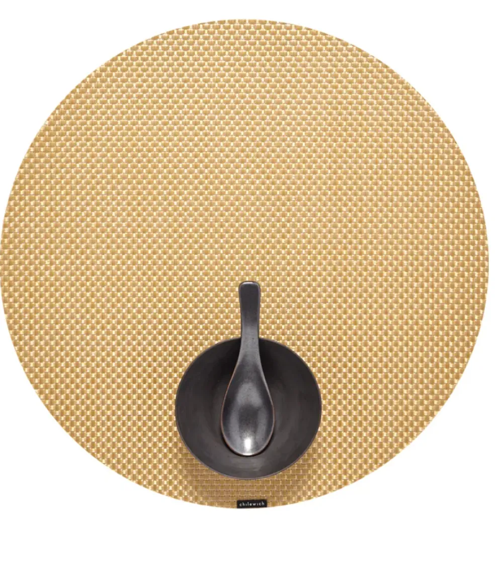 Chilewich Place Settings & Linens|Basketweave Round Placemat