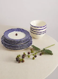 Maison Madison Dinnerware|Beatrix Set with Cereal Bowl, Set of 12