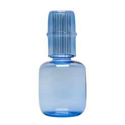 Issy Granger Glassware|Bedside Carafe & Tumbler in Blue