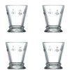 La Rochere Glassware|Bee Tumbler, Set of 4