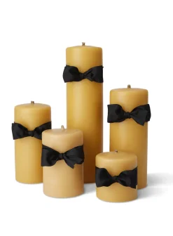 Match Candles|Beeswax Smooth Pillar Candles