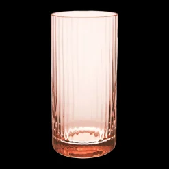 Match Glassware|Bembo Highball Glass, Pleat Set of 2