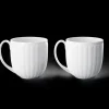 Georg Jensen Glassware|Bernadotte Cup With Handle, Porcelain, Set of 2