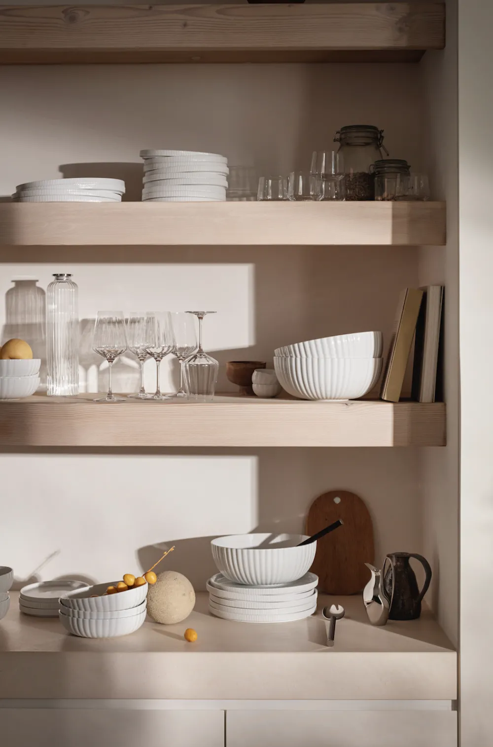 Georg Jensen Dinnerware|Bernadotte Lunch Plate Porcelain,