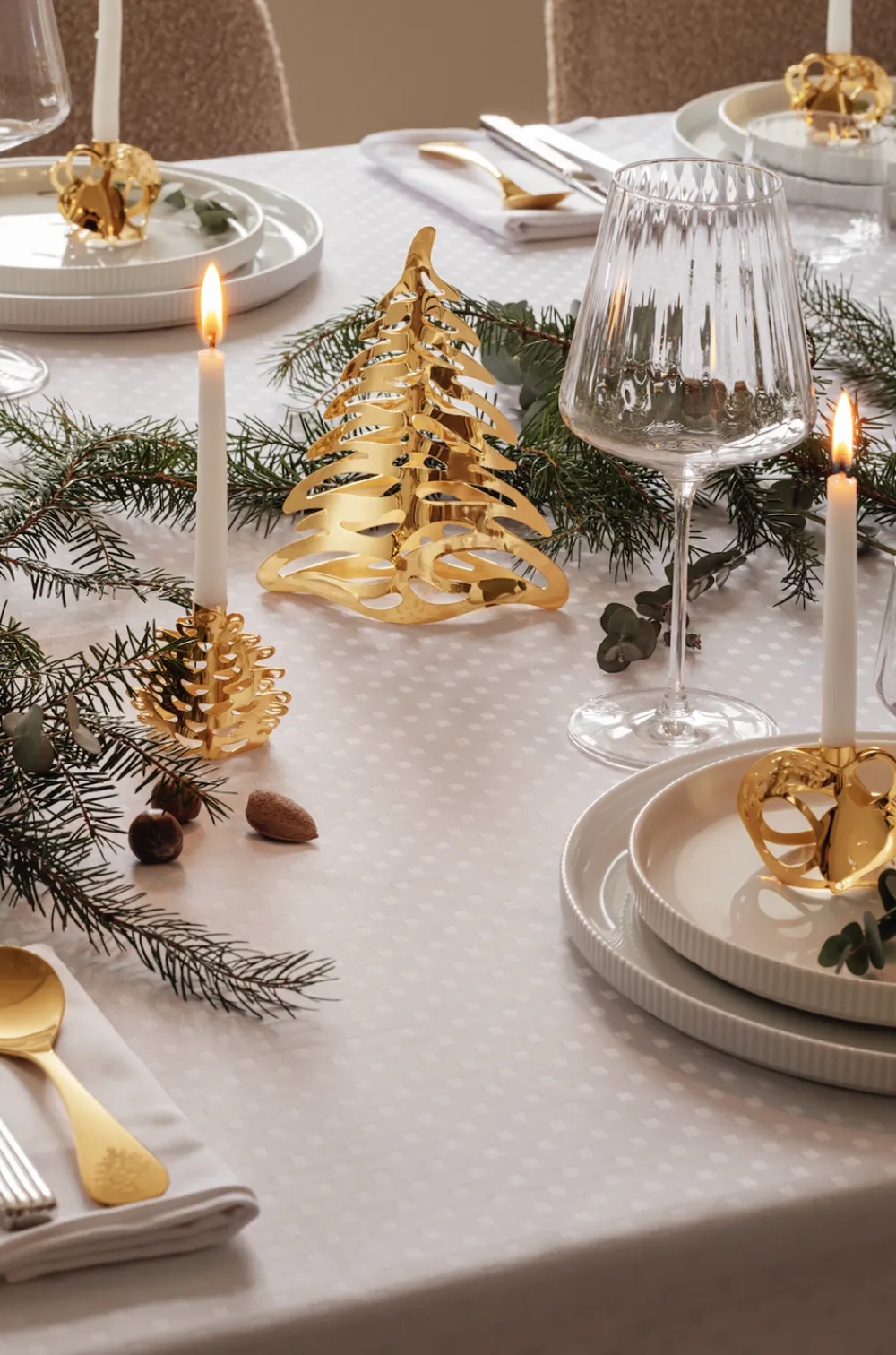 Georg Jensen Dinnerware|Bernadotte Lunch Plate Porcelain,