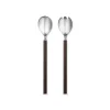 Georg Jensen Flatware|Bernadotte Salad Set Wood & Stainless Steel