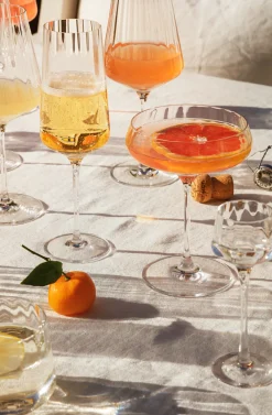 Georg Jensen Glassware|Bernadotte White Wine Glasses, Crystal, Set of 6