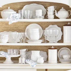 Juliska Dinnerware|Berry & Thread 12" Oblong Server in Whitewash