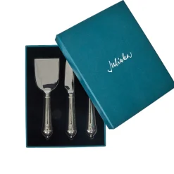 Juliska Flatware|Berry & Thread Cheese Knife Assorted in Polished, Set of 3