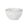 Juliska Dinnerware|Berry & Thread Nesting Prep Bowl in Whitewash, Set of 4