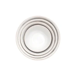 Juliska Dinnerware|Berry & Thread Nesting Prep Bowl in Whitewash, Set of 4