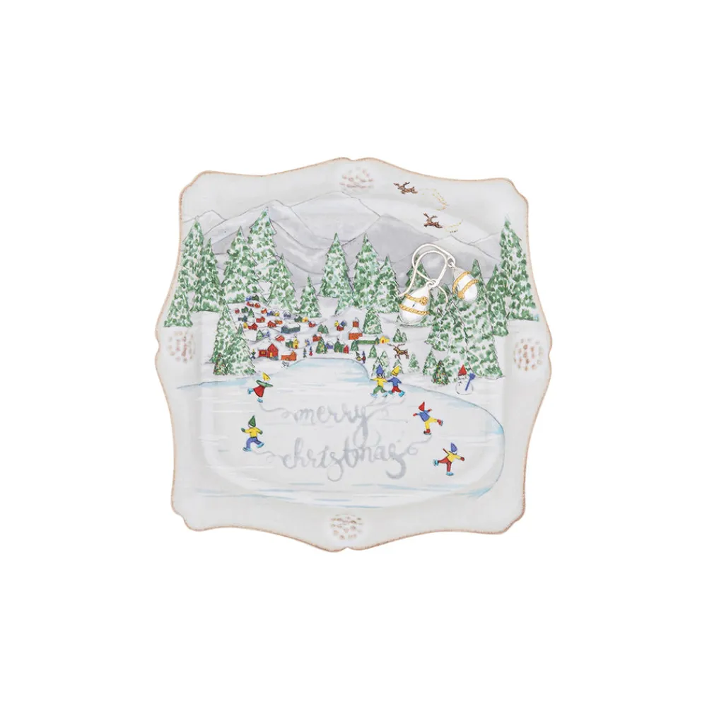Juliska Dinnerware|Berry & Thread North Pole Merry Christmas Trinket Tray