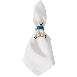 Juliska Place Settings & Linens|Berry & Thread North Pole Animal Napkin Ring Assorted, Set of 4