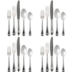 Juliska Flatware|Berry & Thread 20-Piece Place Setting in Polished