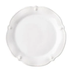 Juliska Dinnerware|Berry & Thread Whitewash Flared Dessert/Salad Plate