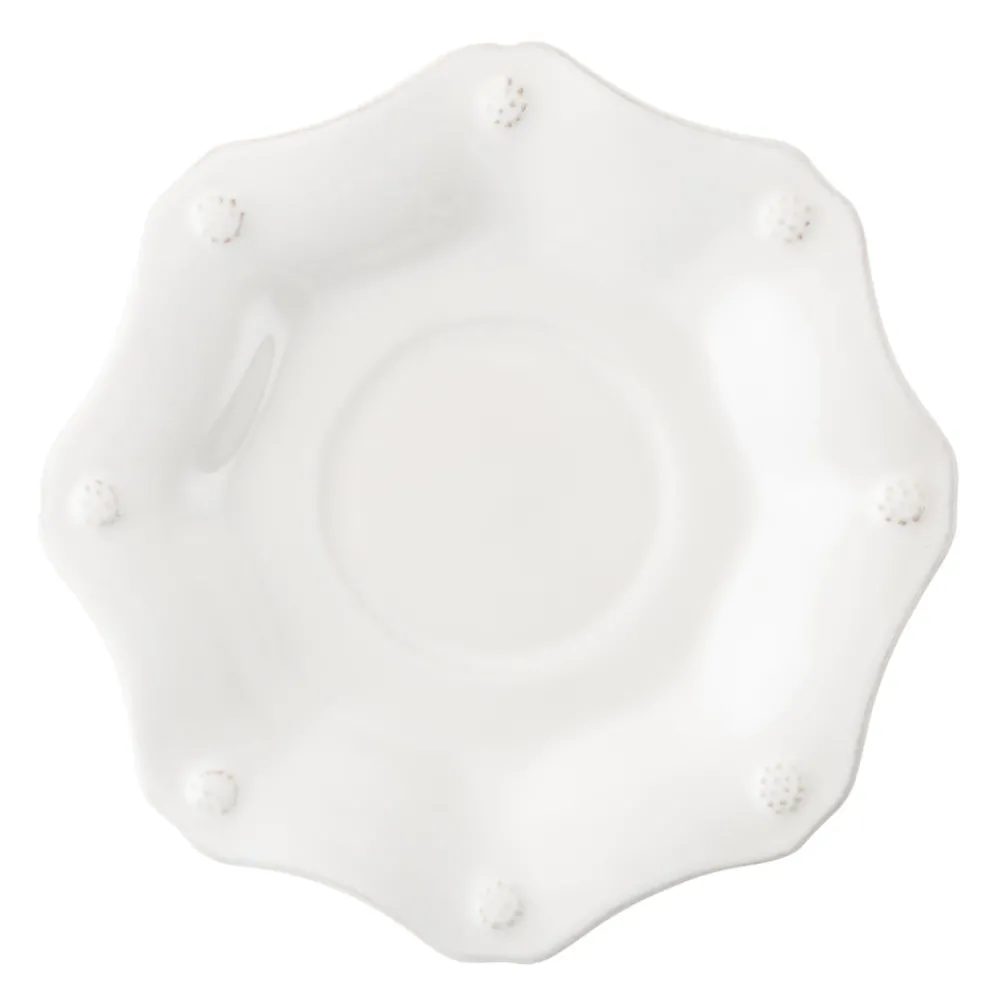 Juliska Dinnerware|Berry & Thread Whitewash Scallop Saucer
