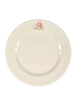Laboratorio Paravicini Dinnerware|Bespoke Empire Plate with Interlaced Monogram, Set of 12