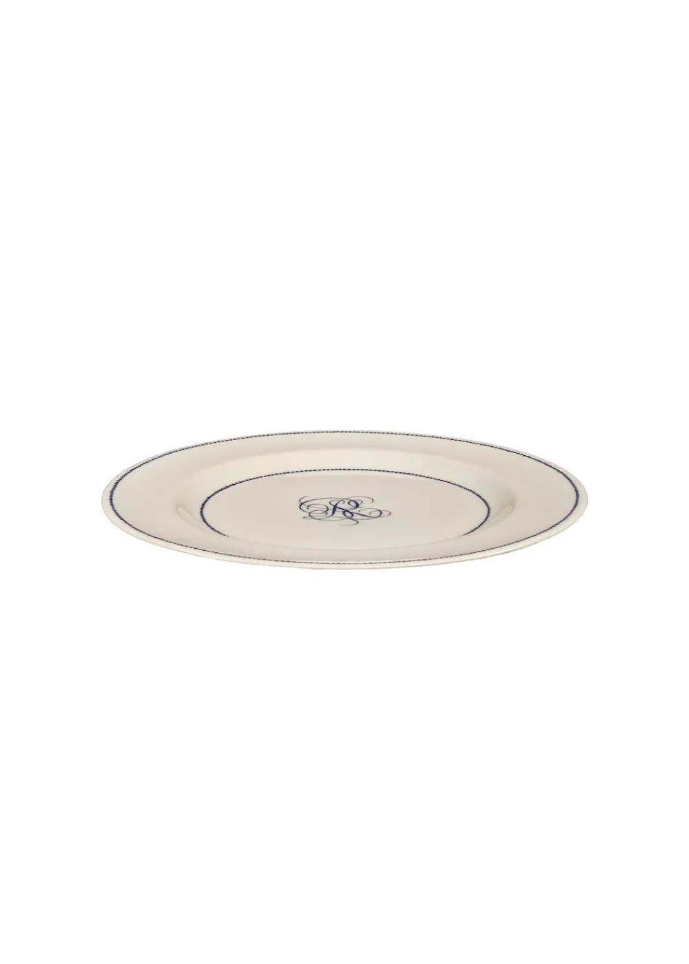 Laboratorio Paravicini Dinnerware|Bespoke Empire Plate with Monogram, Set of 12