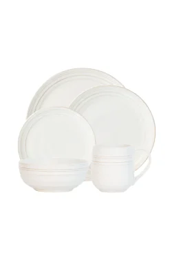 Juliska Dinnerware|Bilbao Whitewash, 5 Piece Set