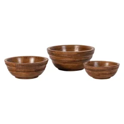 Juliska Dinnerware|Bilbao Wood Nesting Bowls