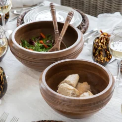Juliska Dinnerware|Bilbao Wood Salad Servers