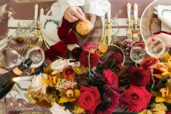 Nadia & Co Place Settings & Linens|Birds in Bloom Tablecloth