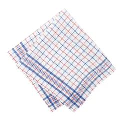 Caravan Place Settings & Linens|Bistro Napkin in Blue & Red, Set of 4