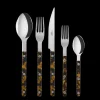 Sabre Flatware|Bistrot Place Setting in Tortoise, Set of 5