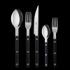 Sabre Flatware|Bistrot Place Setting in Black, Set of 5