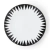 Molecot Dinnerware|Black Punk Charger Plate