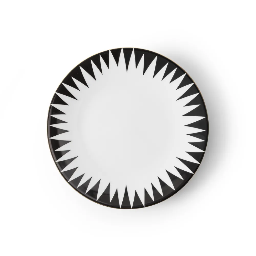 Molecot Dinnerware|Black Punk Dessert Plate