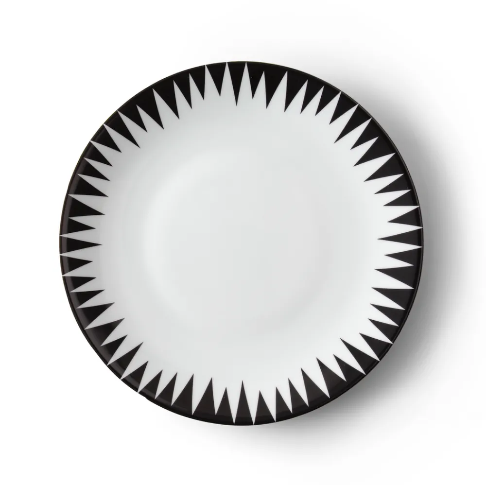 Molecot Dinnerware|Black Punk Dinner Plate