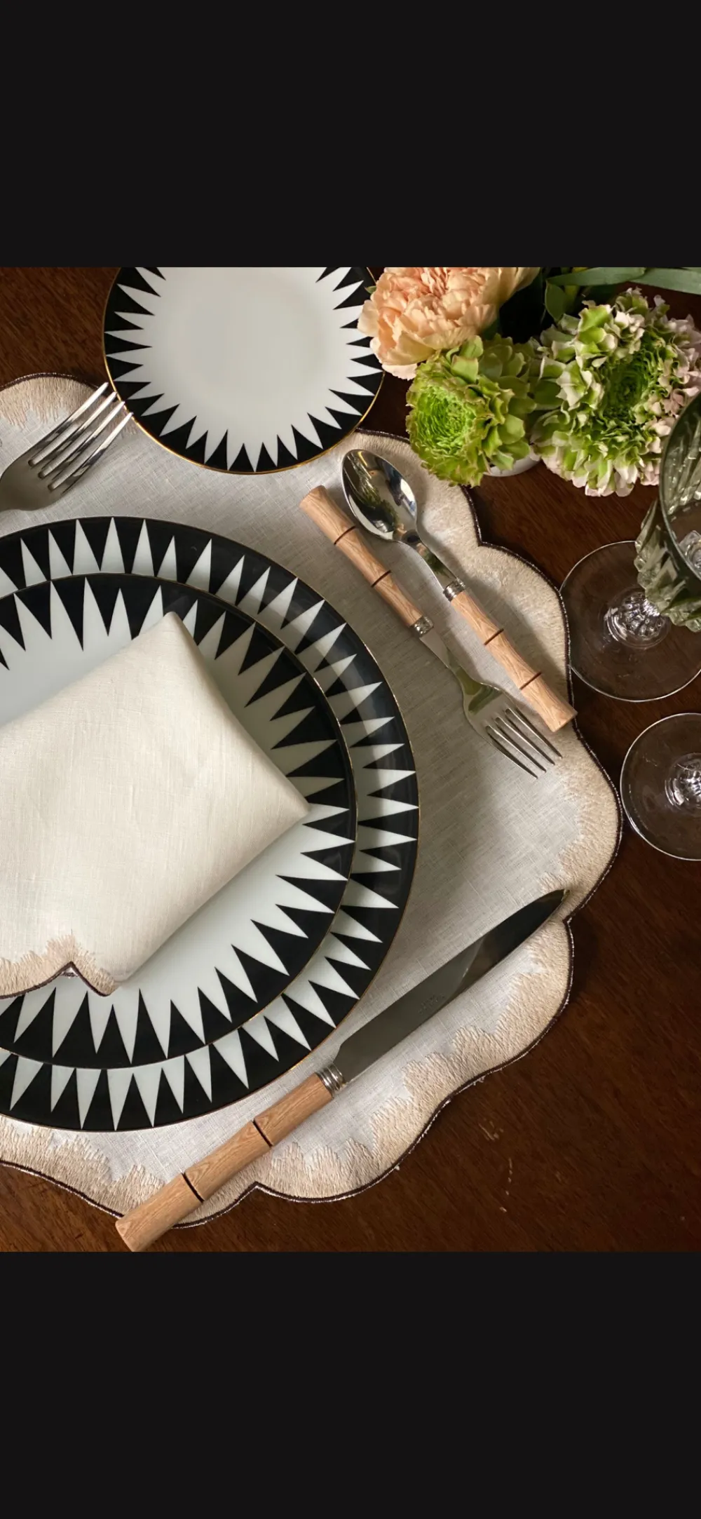 Molecot Dinnerware|Black Punk Dinner Plate