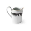 Molecot Dinnerware|Black Punk Milk Jug
