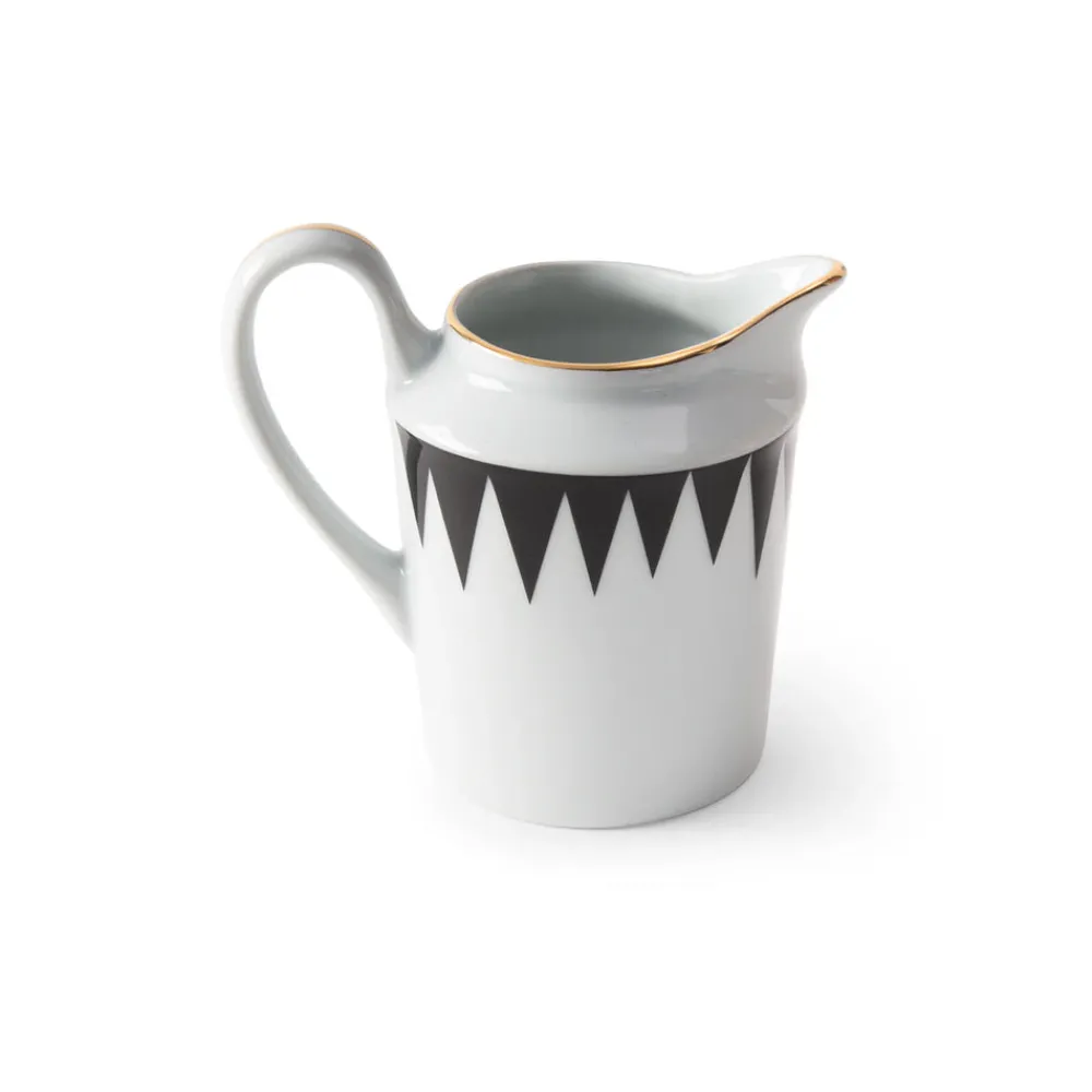 Molecot Dinnerware|Black Punk Milk Jug
