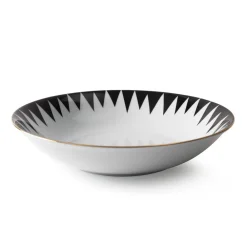 Molecot Dinnerware|Black Punk Rice & Pasta Serving Bowl